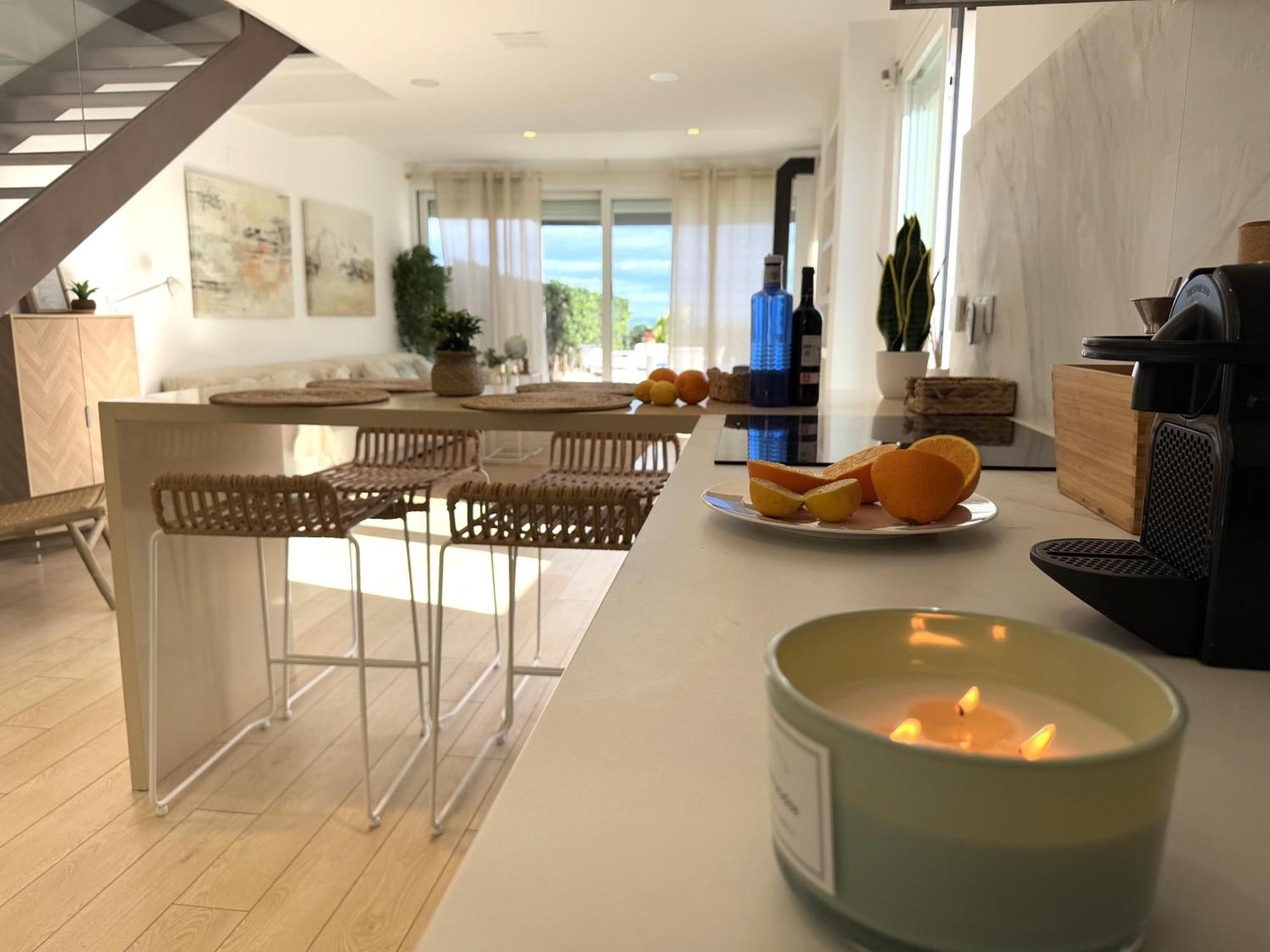 クリェラ Casa Del Mar, Piscina Privada Frente Al Marヴィラ エクステリア 写真