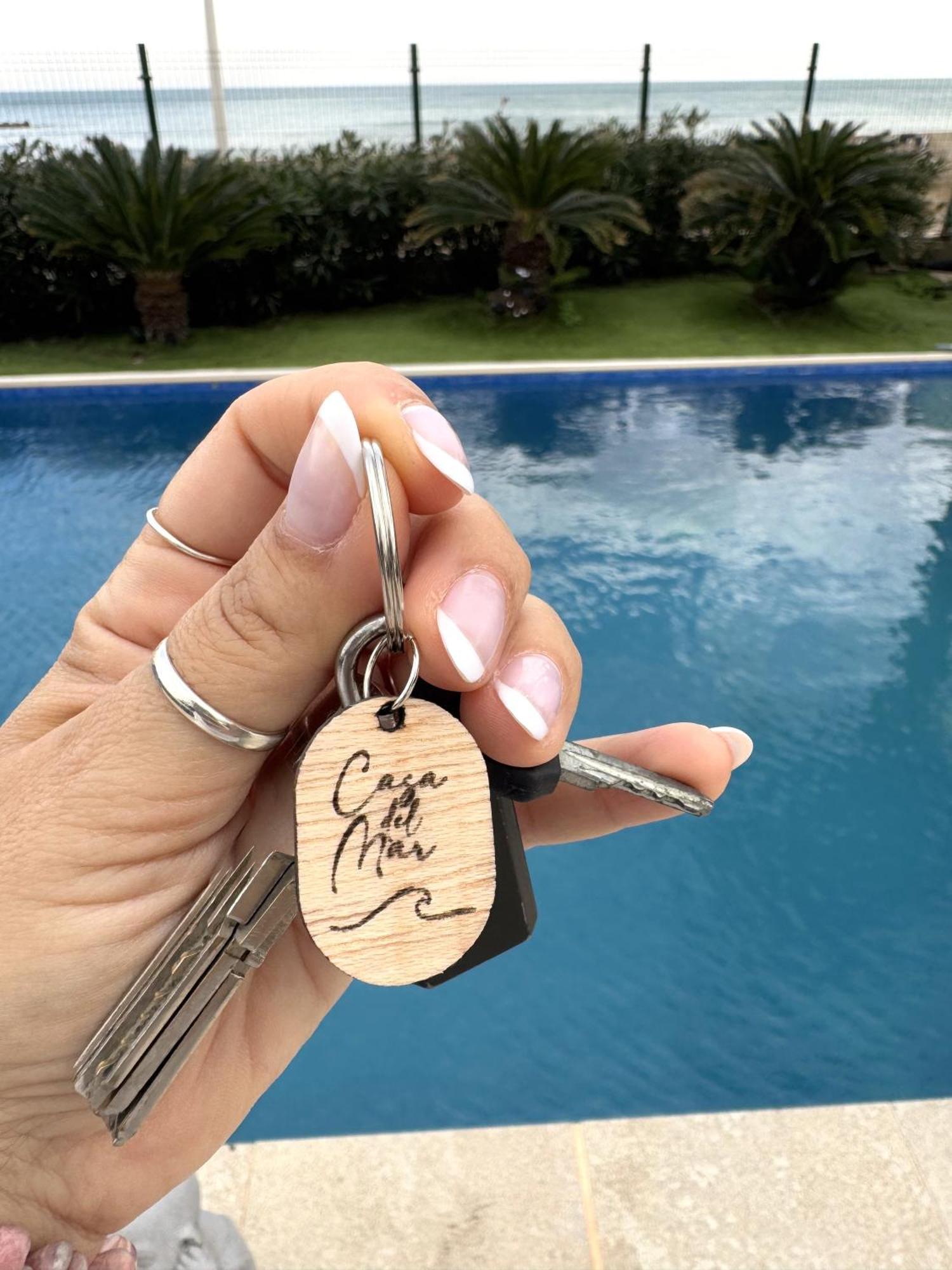 クリェラ Casa Del Mar, Piscina Privada Frente Al Marヴィラ エクステリア 写真